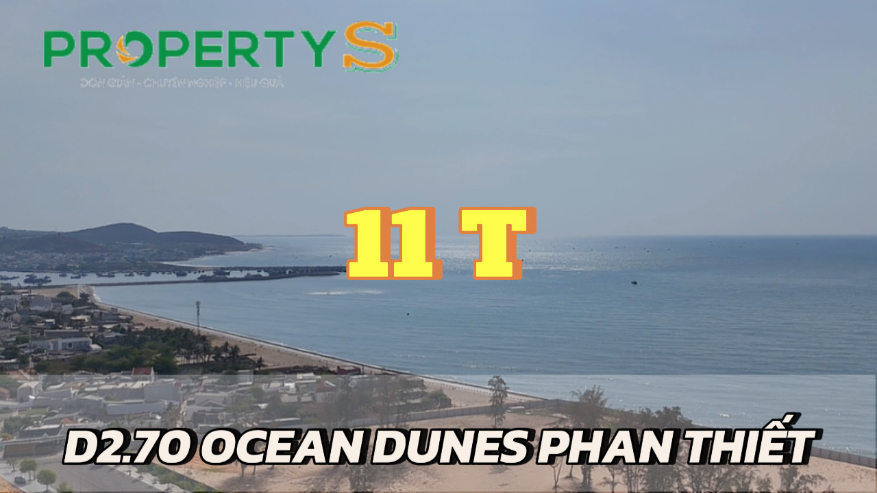 Chuyển nhượng D2.70 Ocean Dunes Phan Thiết