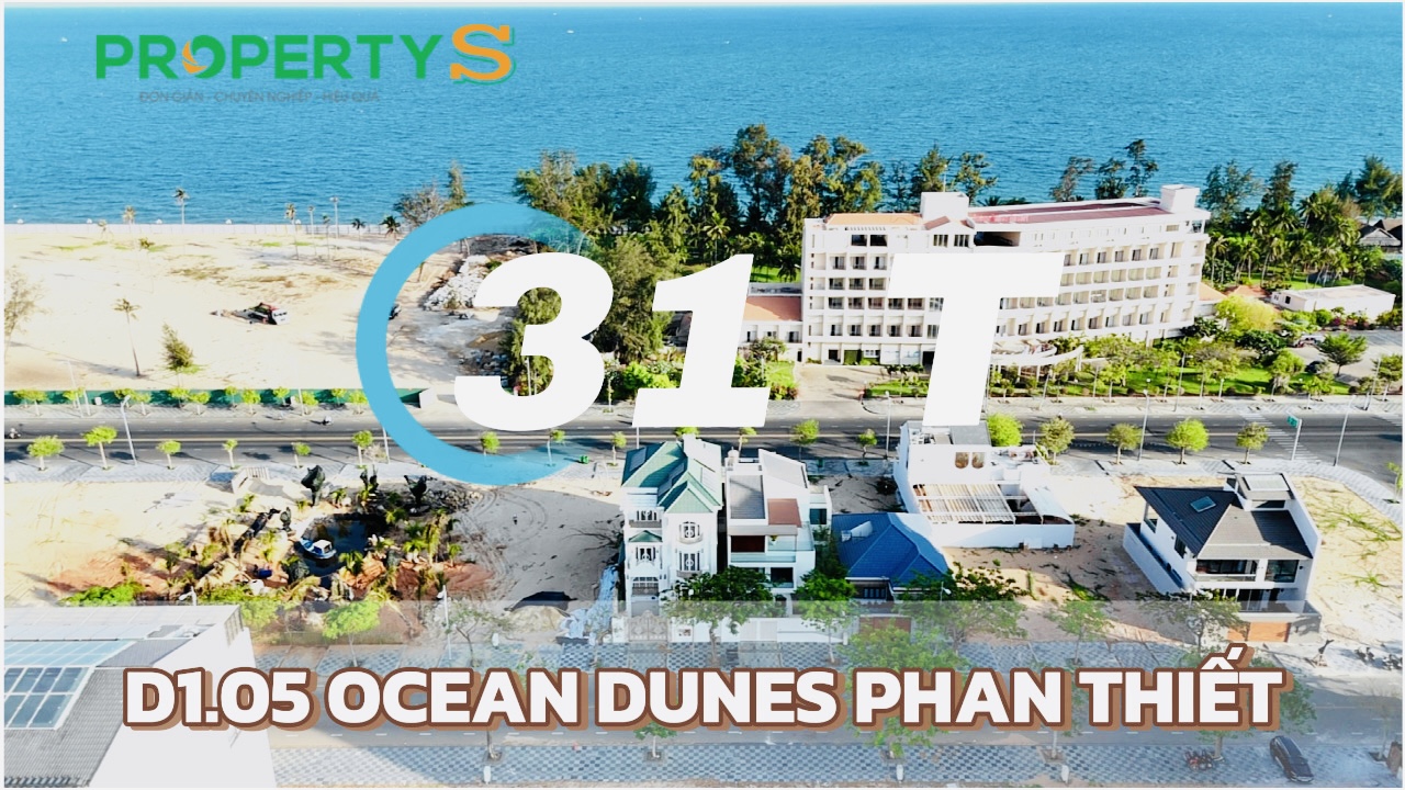 Chuyển nhượng D1.05 Ocean Dunes Phan Thiết