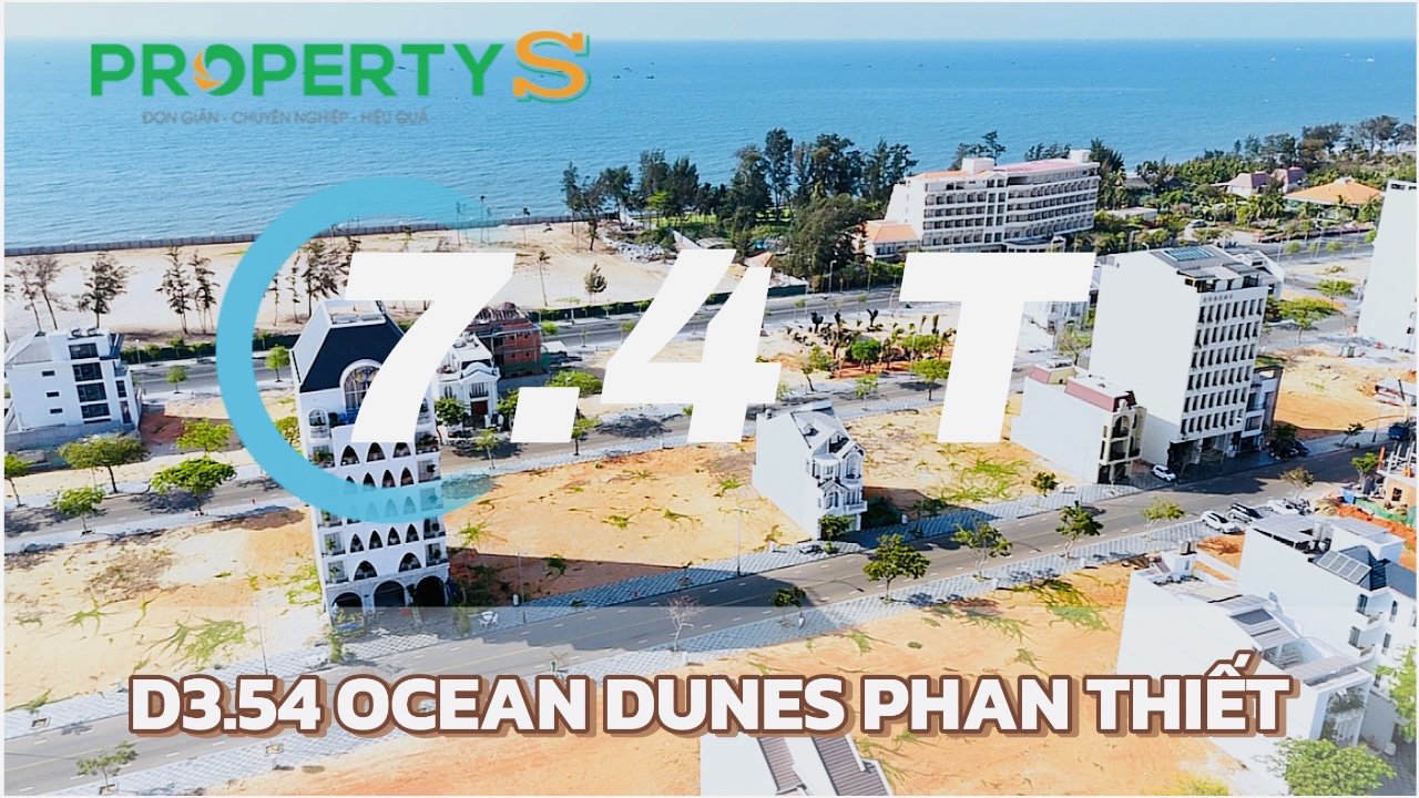 Chuyển nhượng D3.54 Ocean Dunes Phan Thiết