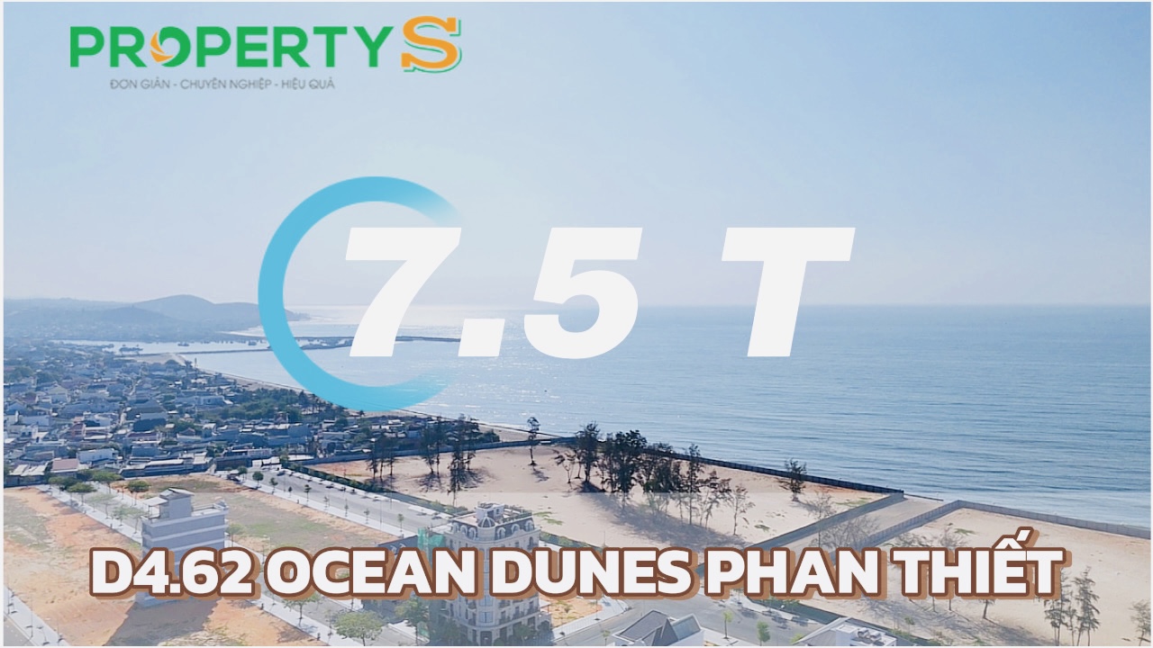 Chuyển nhượng D4.62 Ocean Dunes Phan Thiết