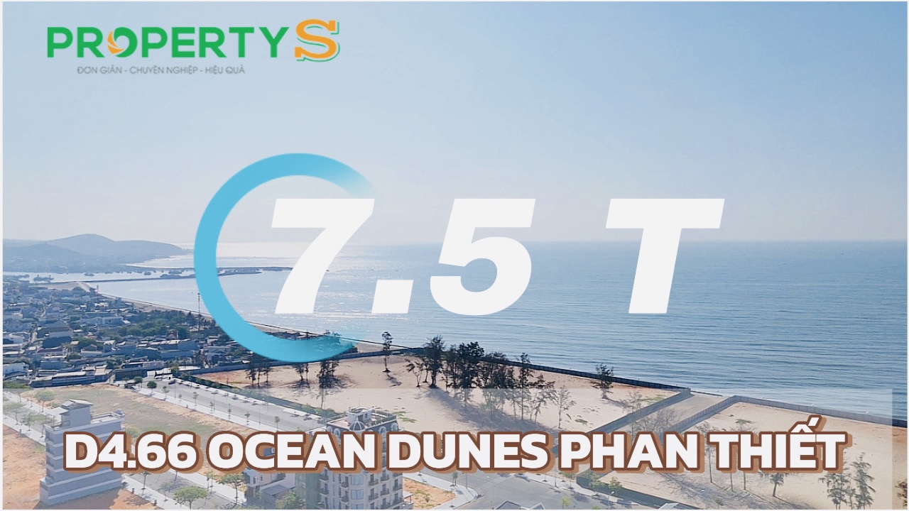 Chuyển nhượng D4.66 Ocean Dunes Phan Thiết