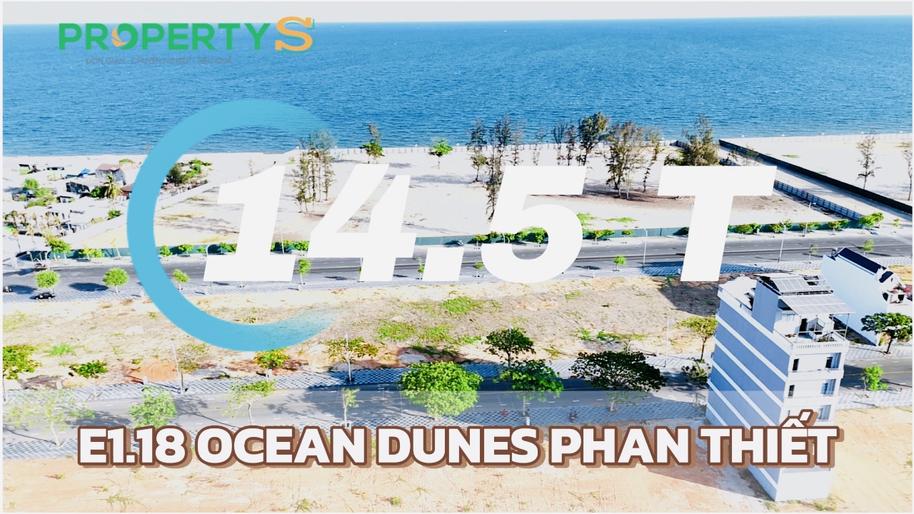 Chuyển nhượng E1.18 Ocean Dunes Phan Thiết