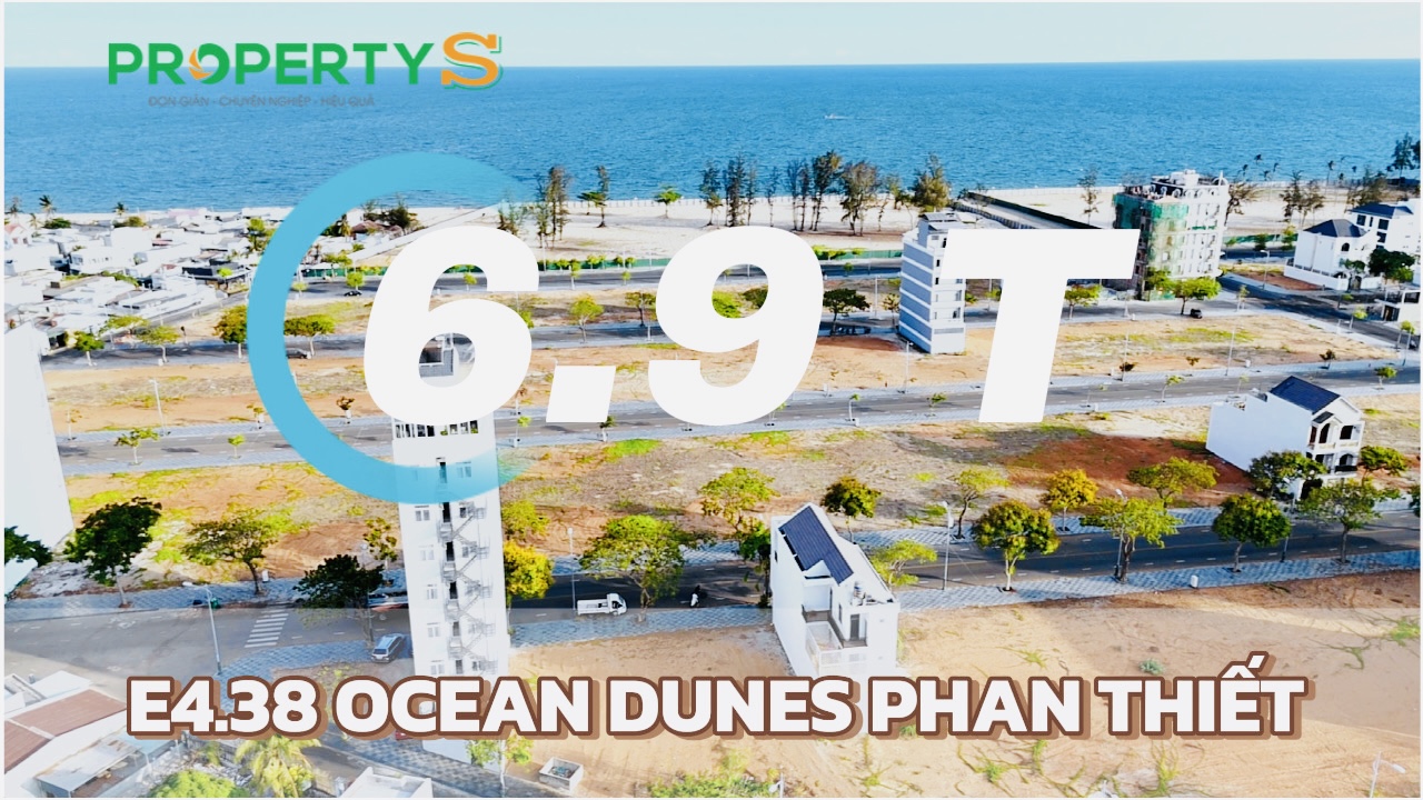 Chuyển nhượng E4.38 Ocean Dunes Phan Thiết